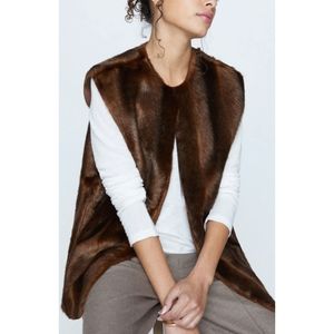 Brochu Walker The Penn Vest Italian Vegan Sable Fur
